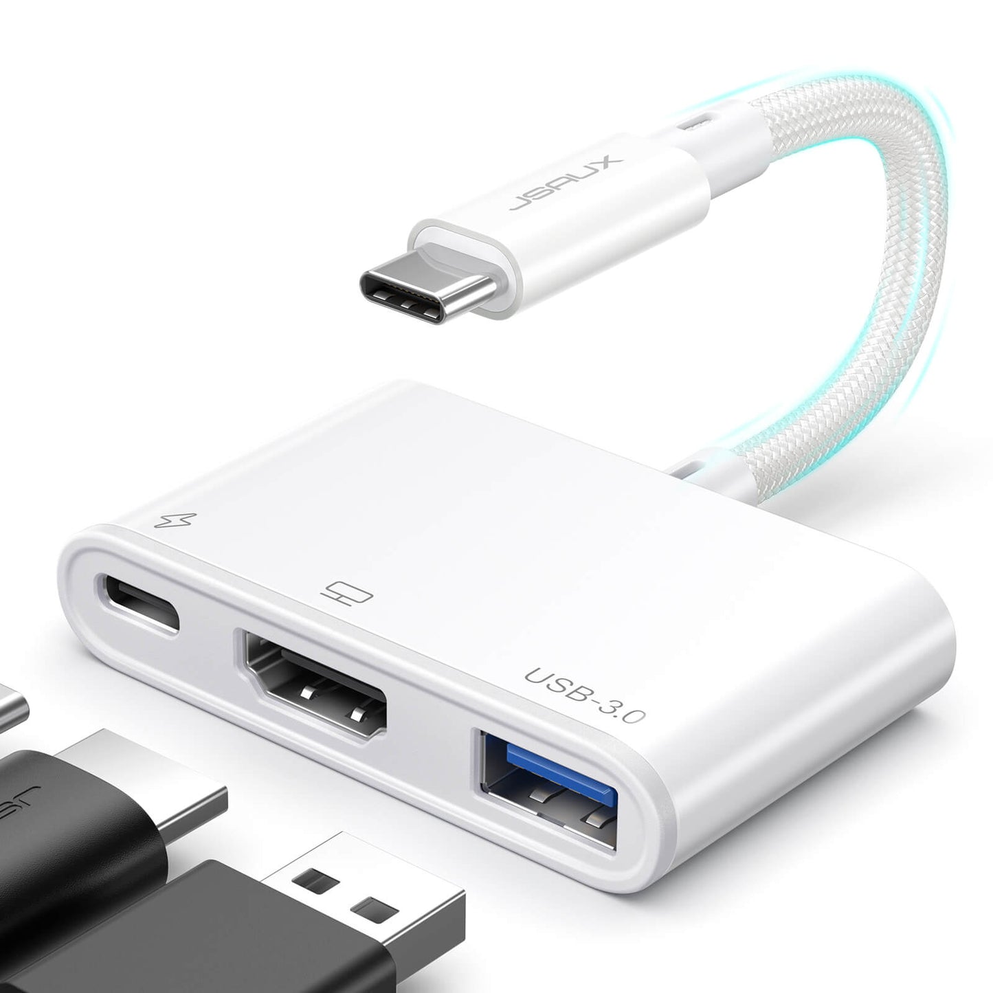 3-in-1 USB C to HDMI Adapter