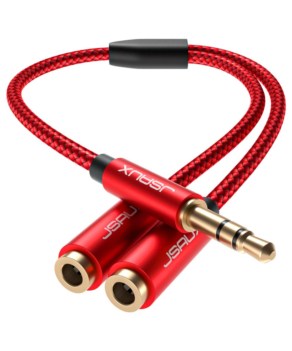 3.5mm Male to Dual Female Audio Adapter